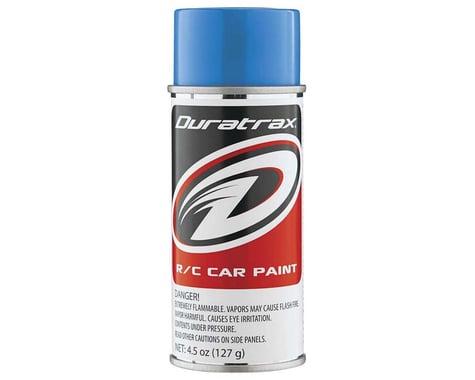 DuraTrax Polycarb Spray, Light Blue, 4.5 oz