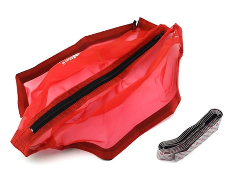 Dusty Motors Protection Cover for Traxxas Maxx (Red)