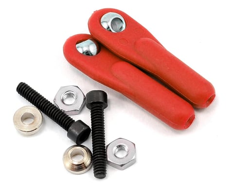DuBro 2-56 x 1/2" Ball Link (Red) (2)