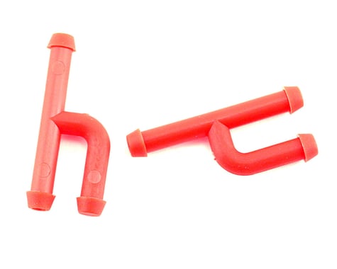 DuBro In-Line Fuel Connector w/Plug (2) (Red)