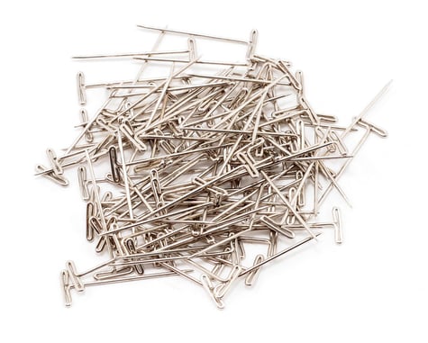 DuBro 1-1/4" Nickel Plated T-Pins (100)