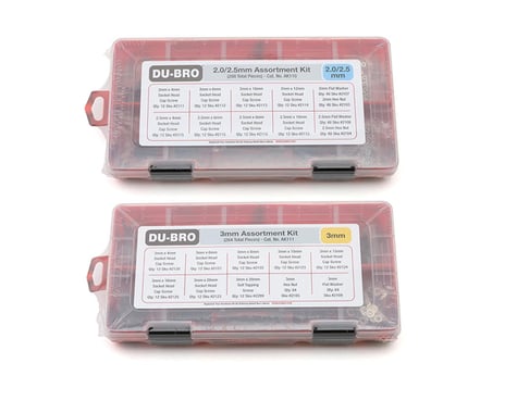 DuBro Metric Hardware Kit Bundle (2 Boxes)