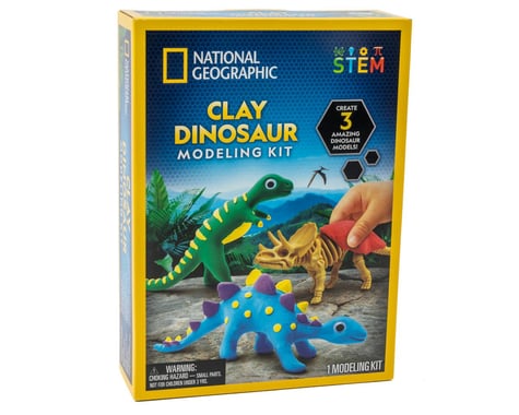 Blue Marble Nat Geo Clay Dinosaur Modeling Kit