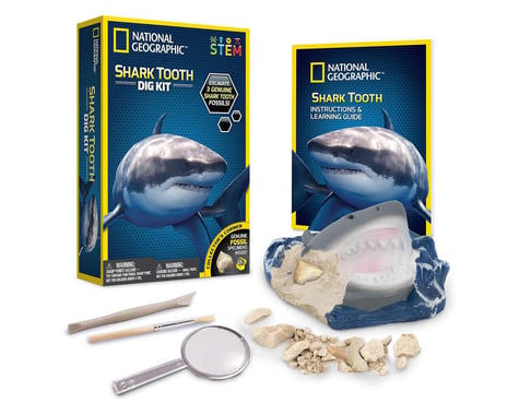 Blue Marble National Geographic Shark Tooth Dig Kit