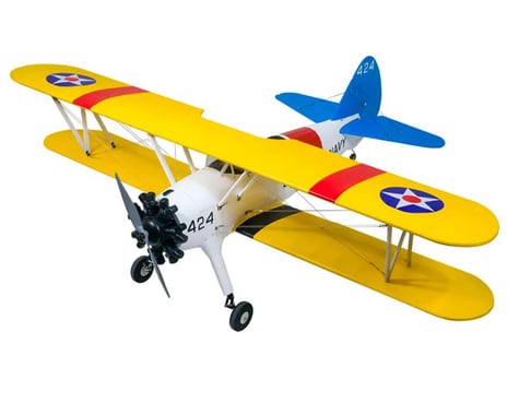 DW Hobby SCG35 PT-17 ARF Electric Balsa Airplane Combo (1600mm)