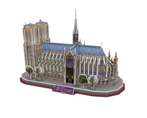 Daron Worldwide Trading 054H 3D Notre Dame De Paris 128pc Puzzle