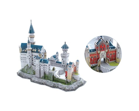 Daron Worldwide Trading 0602H 3D Neuschwanstein Castle 121pc Puzzle