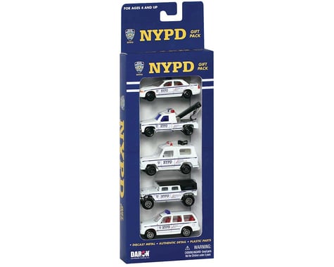 Daron Worldwide Trading 8610 NYPD 5-Piece Vehicle Set (5)