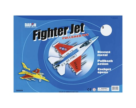 Daron Worldwide Trading 980N Jet Fighter 6pc Assortment (6)
