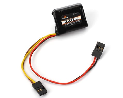 Dynamite 1/12 LiFe Receiver Pack w/Switch (6.6V/220mAh)