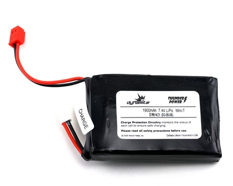Dynamite 1900mAh 7.4V Li-Poly Battery (Mini-T, Mini LST)