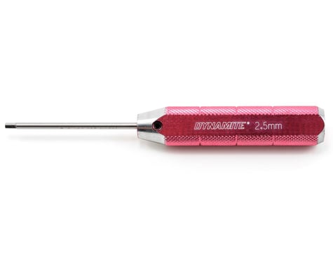 Dynamite Machined Hex Driver (Red) (2.5mm)