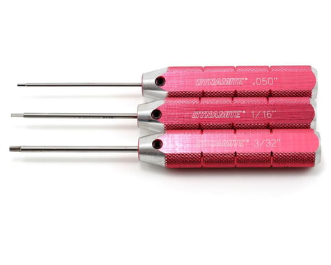 Dynamite Machined Hex Driver US Set (Red)