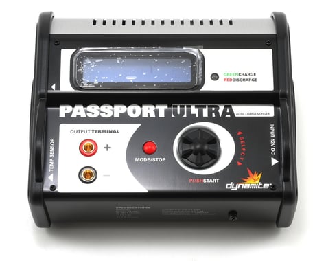 Dynamite Passport Ultra Lipo/Life/Pb/Li-Ion AC/DC Battery Charger/Cycler (6S/8A)
