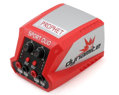 Dynamite Prophet Sport LiPo Duo Dual Battery AC Charger (3S/6A/50Wx2)