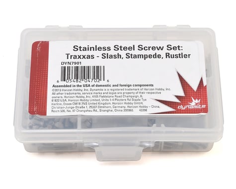 Dynamite Stainless Steel Screw Set for Traxxas Slash/Stampede/Rustler/Bandit