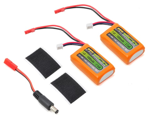 EcoPower FPV FatShark Goggle Battery Combo (7.4V/1000mAh)