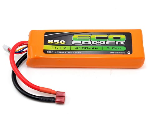 EcoPower "Electron" 3S 35C LiPo Battery (11.1V/4100mAh)