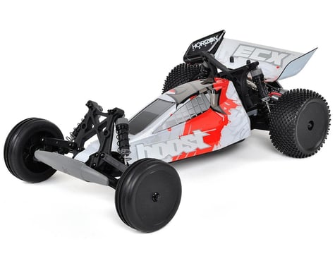 ECX RC Boost 1/10 Scale RTR Electric 2WD Buggy w/DX2E 2.4GHz Radio (White/Red)