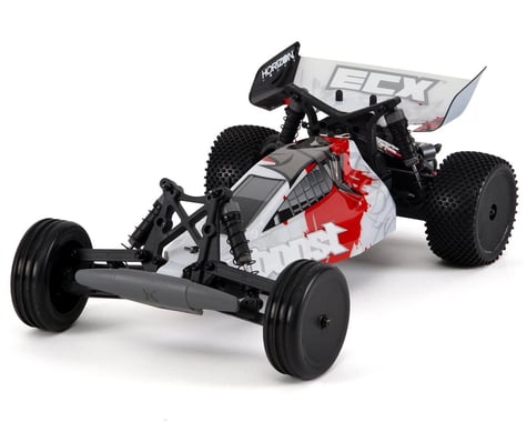 ECX RC Boost 1/10th Electric 2WD Buggy RTR w/DX2E 2.4GHz Radio (White/Red)