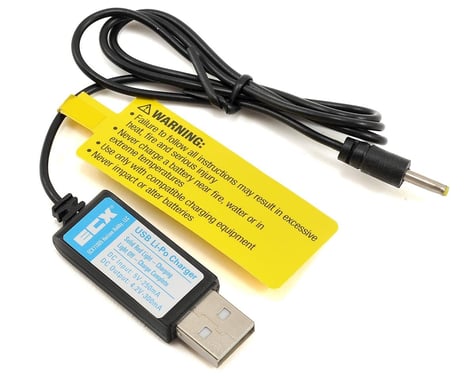 ECX USB LiPo Charge Cord