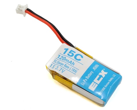 ECX 1/14 Outburst 1S LiPo 15C Battery (3.7V/120mAh)