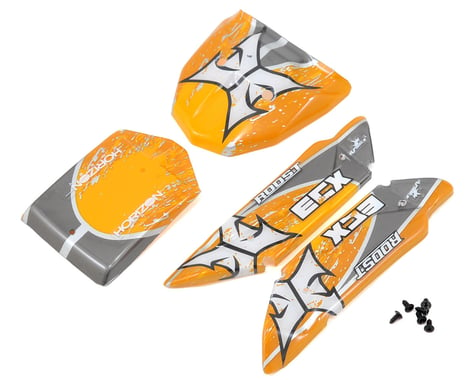 ECX Roost 1/24 Pre-Painted Body Set (Orange/Grey)