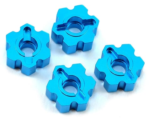 ECX Aluminum Wheel Hex Set (Blue)