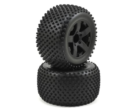 ECX Circuit Rear Premounted Tires (Black) (2)