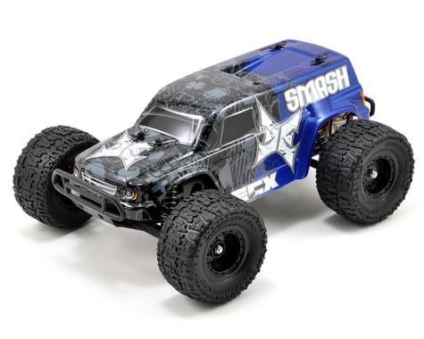 ECX RC Smash 1/18 Scale Mini Monster Truck (Blue)