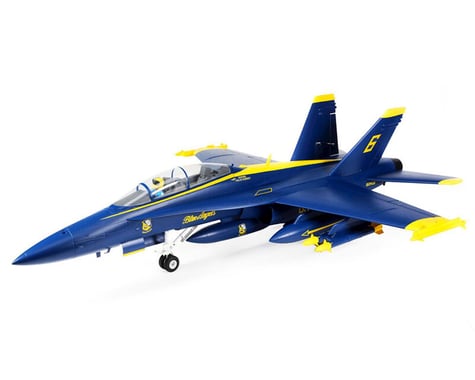 E-flite Blue Angels F-18 Hornet 80mm ARF Plus EDF Jet Airplane (980mm)