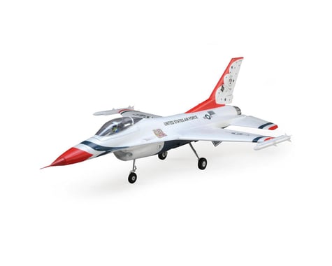 E-flite F-16 Thunderbirds EDF BNF Basic Jet Airplane w/AS3X & SAFE Technology
