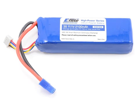 E-flite 3S Li-Poly Battery 20C (11.1V/2100mAh)