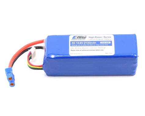 E-flite 4S Li-Poly Battery Pack 20C (14.8V/2100mAh)