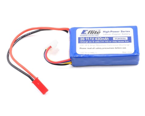 E-flite 3S Li-Poly Battery 20C (11.1V/430mAh)
