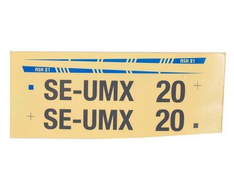 E-flite UMX ASK-21 Decal Set