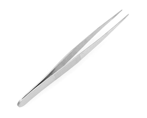 Enkay 4.5" Straight Stainless Steel Tweezers