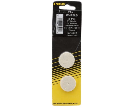 Enkay Miniature Felt Polishing Wheels (2) (1")