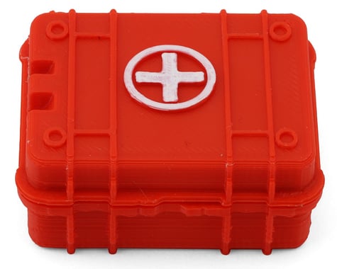 Exclusive RC 1/6 Scale First Aid Kits (SCX6) (Red)