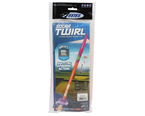 Estes Solar Twirl Model Rocket Bag Kit