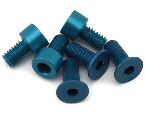 Team Exalt Complete Spec Motor Aluminum Screws Kit (Blue)