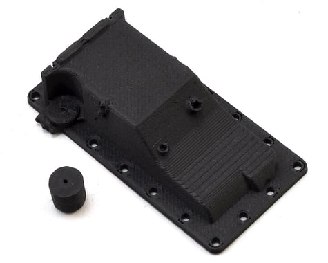Exclusive RC RC4WD V8 LS Dry Sump Oil Pan w/Oil Filter (Carbon Nylon)