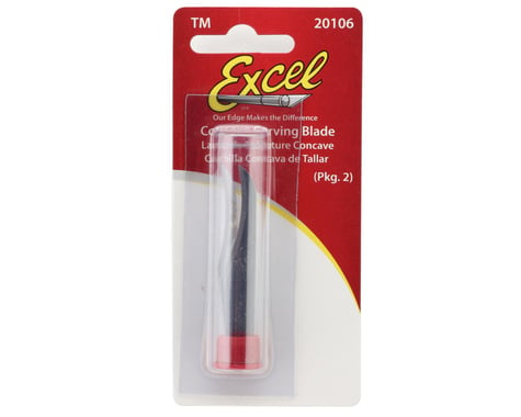 Excel Fine Concave Carving Blades (2) (Replaces XAC-106)