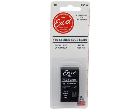 Excel Stencil Edge Blade (15) w/Dispenser