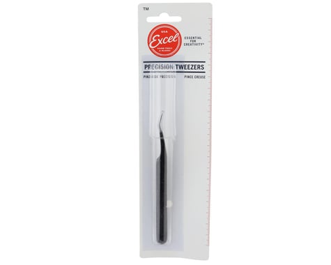 Excel Slant Point Stainless Steel Tweezers