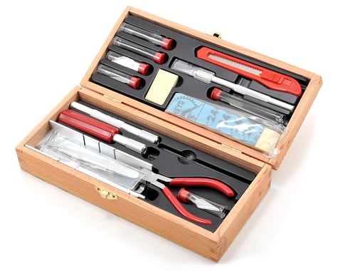 Excel Deluxe Ship Modelers Tool Set w/Wood Box