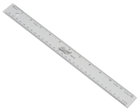 Excel 12" Aluminum Deluxe Conversion Ruler