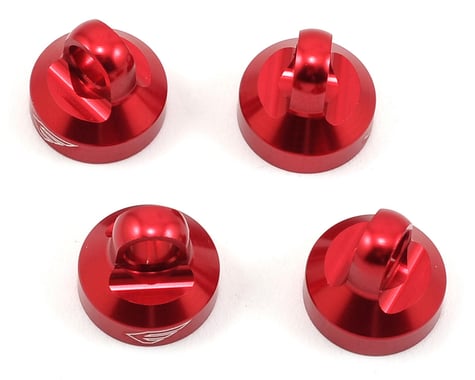 Exotek Kyosho Aluminum Big Bore Shock Cap (Red) (4)