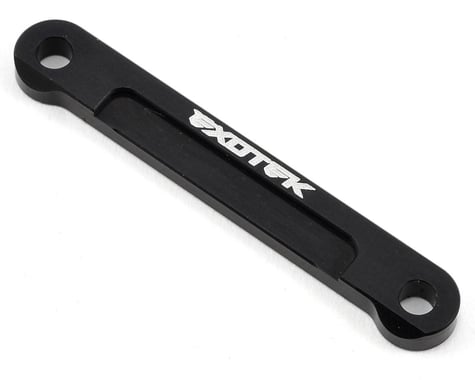 Exotek RB6 Aluminum Front Hinge Pin Brace (Black)