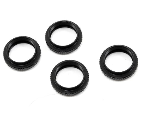 Exotek TLR 22 Aluminum Shock Collar (4) (Black)